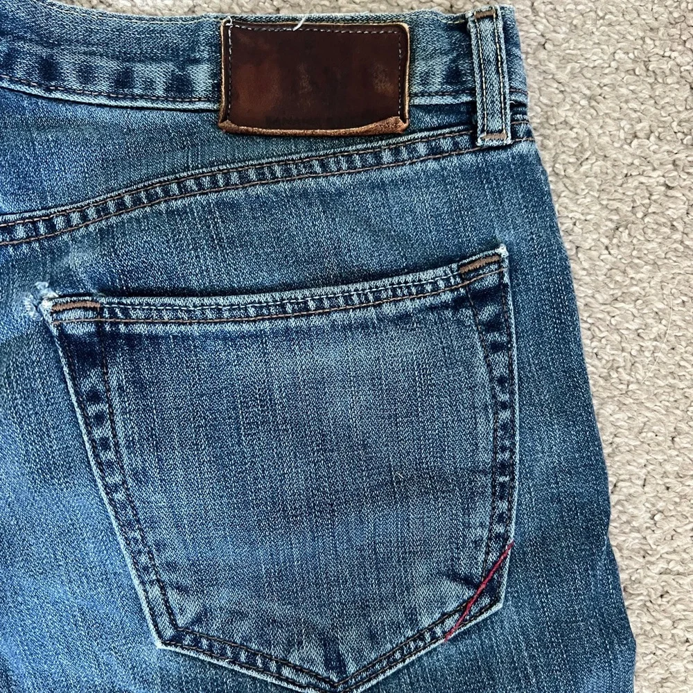 Banana Republic Blue Bootcut Jeans Timeless Style 33x32 100% cotton